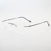 Gafas Ashe en stock al por mayor montura de gafas cómoda ligera sin montura se pueden equipar con luz anti-azul 6041