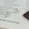 Pendientes de Nudo de Lazo Hueco Estilo Coreano Estilo Ins para Mujer, Pendientes Trenzados Frescos y Simples con Lazo de Cuerda, Pendientes de Moda al por Mayor