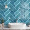 Pisos con Patrones Vintage Seleccionados Cuidadosamente al por Mayor para Baño y Cocina, Azulejos Adhesivos 2D Impermeables y a Prueba de Aceite, Oferta Especial para el Festival de Primavera