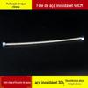 304 Aço Inoxidável 40cm Tubo Corrugado 4-ponto Tubo de Água Mangueira Alta Pressão À Prova de Explosão Banho Fio de Aço Tubo Fole Cozinha