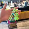 Llavero Popular Transfronterizo de Monstruo Brote Dibujo Animado Monstruo Diente Colgante Divertido Colgante para Mochila Escolar de Estudiante Llavero