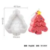 Árbol de Navidad, hombre de jengibre, reno, molde de silicona de mousse navideño, yeso para aromaterapia, vela, pastel, molde para adorno de decoración de coche