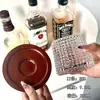 Ins Retrô com Base Plana para Copo Trapézio de Vidro Criativo de Alta Qualidade Copo de Uísque Copo de Café Copo para Cold Brew