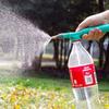 Garrafa de bebida tipo haste de puxar garrafa Sprite garrafa de Coca-Cola pulverizador pressão manual jardinagem doméstico ferro plástico bico