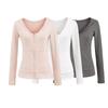 Cardigan Top Leve Respirável Proteção Solar Verão 2025 Novo Decote V Com Capuz Cintura Afinando Visual Jaqueta Yoga Fitness
