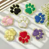 Toalla con Borde Dorado Brillante de Pata de Oso Bordado Arcoíris Tela para Bordar Fabricante Parche Listo para Usar Creativo DIY
