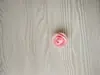 Cabeza de flor de rosa pe flor de espuma de simulación 3.5cm caja de regalo de boda Decoración de guirnalda Día de San Valentín oso flor artificial