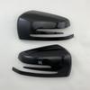 Tapa de Espejo Retrovisor Mercedes-Benz Cla Gla Cls W204 W212 X204 X166 W166 Negro Brillante Negro Piano
