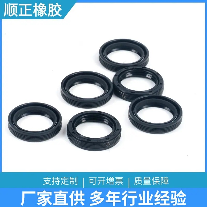 丁腈骨架油封TC TG 丁腈氟胶橡胶圈 高温骨架油封