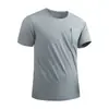 Camiseta de Verano para Hombre Jeep con Sensación de Frescura, Secado Rápido, Cuello Redondo, Manga Corta, Cremallera, Bolsillo en el Pecho, Tecnología Sin Costuras, Camiseta para Deporte y Fitness
