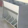 Comedouros de Aço Inoxidável para Porcos, Comedouros para Porcos, Comedouros de Criação, Comedouros para Porcos de Lado Único e Duplo