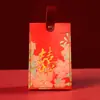 2025 Sobres Rojos de Boda Dibujos Animados Creativos Estampado en Caliente Paquete Rojo Versión de Hong Kong Feliz Año Nuevo Sobres Rojos de Año Nuevo para Niños Bolsa Logo