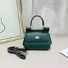 Bolsa Siciliana de Couro Texturizado com Estampa de Palma de Luxo Leve para Mulheres, Mini Bolsa Transversal, Bolsa de Ombro Versátil, Atacado