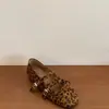 Zapatos Mary Jane cuadrados de diseño retro francés con tiras cruzadas para mujer, nuevos zapatos de ballet versátiles para verano y otoño 2026