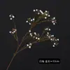 Flores Artificiais de Gipsofila Coloridas de Outono para Jardim e Ambientes Naturais, Flores Falsas para um Toque Rústico, Arranjos Florais para Sala de Estar, Enfeites Decorativos de Gipsofila para Mesa, Flores de Seda