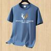 Fabricante de Origem Camiseta Masculina de Manga Curta Tendência Ins Versátil Bonita Simples Verão Tops Masculinos Camiseta Manga Curta