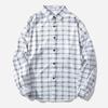 Camisa floral de primavera y otoño para hombre, estilo coreano, holgada, de manga larga, estampada, de marca, informal, combinable, para parejas.