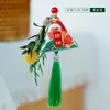 Colgante de Bolsita de Incienso Repelente de Mosquitos del Festival del Bote del Dragón Producto Terminado, Decoración Colgante de Bolsita de Incienso de Zongzi de Artemisa, Regalo para Eventos de Jardín de Infancia y Centros Comerciales