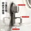 Gancho para Lavabo con Ventosa Estante de Almacenamiento para Baño Sin Taladro Organizador Doméstico para Colgar Lavabos