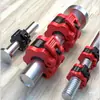 Accesorios de Tuerca para Barra de Mancuernas, Pinza Fija para Barra Olímpica, Anillo de Resorte de Cierre Roscado para Barra, Clip de Resorte Anti-Aflojamiento para Barra de Mancuernas de 2.5 cm