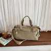 Bolsa de Ginástica Leve Nova Outono 2026 Transfronteiriça, Bolsa Casual Simples para Viagem, Bolsa de Mão para Bagagem Transversal