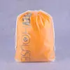 Sacolas com Cordão Personalizadas para Armazenamento de Estudantes, Sacolas com Cordão para Embalagem de Joias, Sacos Planos Pe Personalizados