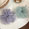 Brisa Morada Niebla~ Goma para el Cabello Estilo Francés Súper Hada, Suave y Dulce, Cuerda de Malla de Puntos Estilo Ins para el Cabello, Accesorio para el Cabello