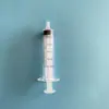En stock: Jeringa de 1 ml + tapón blanco, jeringa de plástico tipo émbolo con boca recta, graduada, sin aguja para alimentación