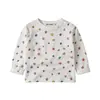 Camisa de Manga Larga con Protección Solar para Niños, Modelo Nuevo Verano 2026, Top con Estampado de Estrellas para Niños Pequeños, Suave Camiseta para Bebés, Estilo Delgado para Niñas