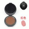 Tinta para Huellas Dactilares Profesional, Almohadilla de Tinta Roja para Huellas Dactilares, Caja de Tinta Negra de Secado Rápido y Segura, Tamaño Pequeño, Portátil y Fácil de Limpiar