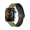 Adequado para Huawei Watch Padrão Cavalo Maluco Fit3 Adesivo de Silicone Couro Genuíno Fivela Dobrável Magnética Pulseira de Relógio Fit4Pro Negócios