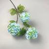 Nueva hortensia de madera flor artificial arreglo de boda hotel Edelweiss muebles para el hogar arreglo floral accesorios para sesión de fotos flor falsa