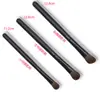 Nuevo pincel para sombra de ojos de pelo de caballo individual, portátil, oblicuo para contorno de nariz, iluminador, pincel de maquillaje de ojos con pelo suave, herramientas al por mayor