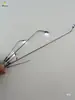 1:75-1:500 Materiales de Construcción para Arenero DIY Modelo de Farola Luminosa Tubería de Acero Luz de Carretera de una Sola Cabeza 3v