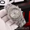 Venta al por mayor Caliente Venta AliExpress Comercio Exterior Marca Love Moda Reloj Manecillas Pequeñas Trabajo Completo Diamante Reloj de Cuarzo para Mujer