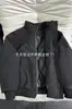 Chaqueta de algodón deconstruida transfronteriza para hombre y mujer, nuevo estilo otoño e invierno 2026, silueta estilo americano engrosada, abrigo de algodón tipo béisbol con cuello alto