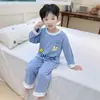 Conjunto de Pijama para Niños Primavera y Otoño 2026, Nuevo Conjunto de Dos Piezas Delgado de Manga Larga para Casa Estilo Ins