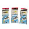 Anzol de corda 3 anzóis anzol de peixe atacado anzol de corda amarrado à mão manga de carpa cruciana 3 anzóis conjunto de linha de anzol de corda anti-enrolamento anzol de peixe