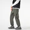 Nuevos Leggings Casuales Retro para Hombre para Primavera y Otoño Nueva Tendencia de Pareja Pantalones Sueltos Versátiles