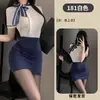 Uniforme de Azafata Falda Ajustada al Cuerpo Elástica Adelgazante Base Sexy Profesional Role Play Femenino Dropshipping