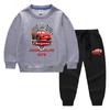 Ropa para Niños Transfronteriza Nueva de Primavera y Otoño Dibujos Animados Conjunto de Dos Piezas Ropa de Algodón para Bebé de Manga Larga