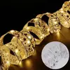 Luces de Cadena para Interiores a Pilas de Cinta Navideña con Luces Accesorios para Árbol de Navidad Decoración para Navidad Año Nuevo