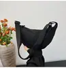 Bolsa Transversal Feminina Estilo Coreano para o Dia a Dia, Tecido de Nylon, Casual, Viagem, Bolsa de Bolinho, Estudante, Simples, Moda, Bolsa de Ombro, Bolsa de Tecido