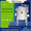 Saco de filtro de aço inoxidável Pedra Combustível Tratamento de águas residuais industriais Fábrica Grande Fluxo Saco Filtro Equipamento