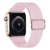 Para Apple Watch iwatch7 Verão Novo Cor Sólida Elástica de Nylon Ajustável Universal Unissex Pulseira 2 ~ 6SE