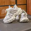 Nuevos Zapatos Infantiles para Niñas Primavera/Verano 2026, Tenis de Malla Transpirable, Zapatos Casuales con Estilo para Padres e Hijos, para Niños Mayores