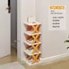 Sapateira Simples Multicamadas Transfronteiriça Armário de Sapatos para Porta de Casa Economizador de Espaço Sapateira Estreita Pequena Celebridade da Internet