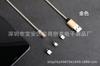 Cabezal de Succión Magnética Tipo C de Carga Ciega Apple Android Macho Tres Interfaces de Carga Adaptador Magnético 360 Grados Modelo Popular