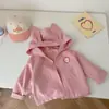 Reversible - nueva chaqueta recia de primavera/otoño para niñas, conjunto de otoño de moda para niñas, prenda de abrigo de otoño para bebés