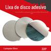 Lixa Branca Aderente Disco de Lixa 5 Polegadas 125mm Lixa Branca Aderente Moagem Polimento de Móveis Lixamento a Seco Folha Escovada